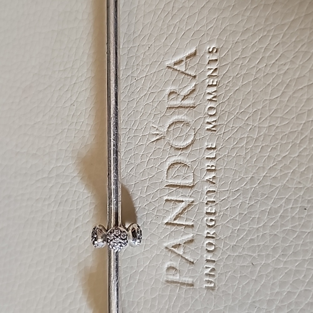 Pandora RETIRED love pods spacer charm
